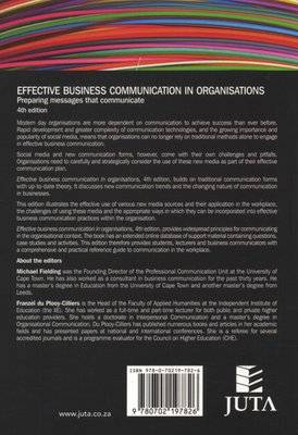 Effective Business Communication In Organisations - Preparing Messages That Communicate (Paperback, Picture 2
