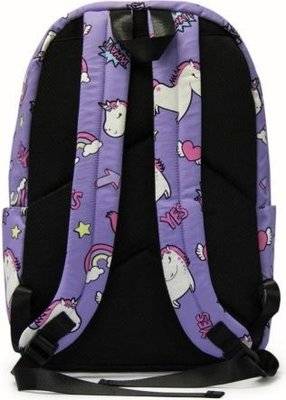 Kids Backpack (Unicorns | Light Purple)