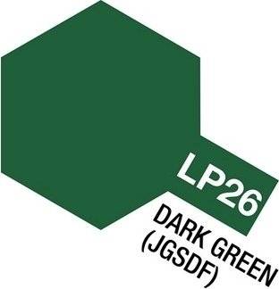 Tamiya LP-26 Lacquer Paint (Dark Green JGSDF)