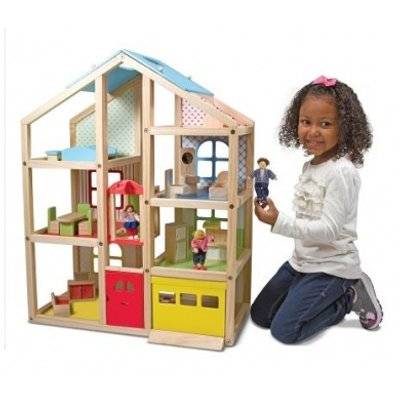 Melissa & Doug Dollhouses & Accessories - Hi-Rise Dollshouse