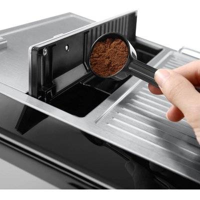 Delonghi PrimaDonna Exclusive Automatic Cappuccino Maker (Silver and Black) Picture 4