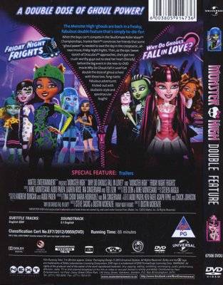 Monster High Double Feature - Friday Night Frights / Why Do Ghouls Fall In Love? (DVD)