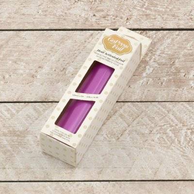 Couture Creations GoPress Heat Activate Foil (Petal Pink with Iridescent Finish)(125mm x 5m)