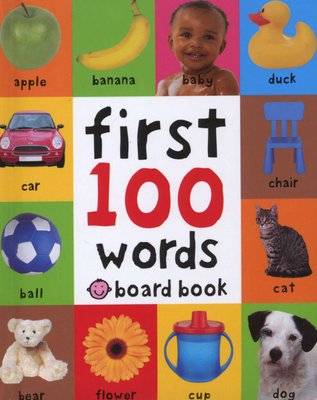 Words - First 100 Soft to Touch (Board book)