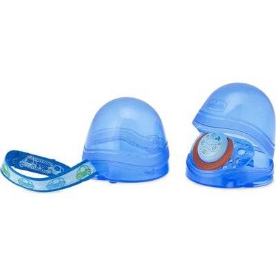 Chicco Double Soother Holder (Blue)