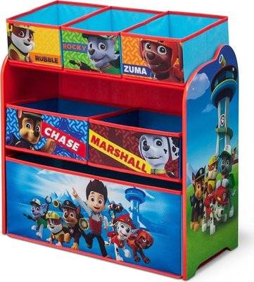 Paw Patrol Multibin Toy Organiser