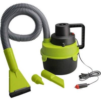 Wet and Dry Car Vacuum  (Green and Black)