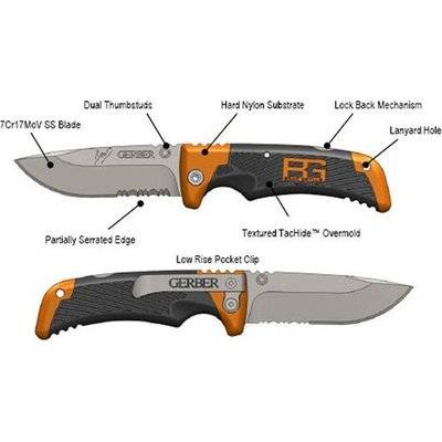 Gerber Bear Grylls Scout Drop Point Knife