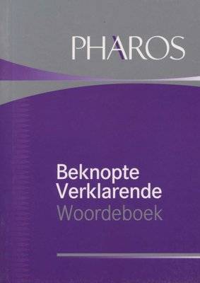 Pharos Beknopte Verklarende Woordeboek (Afrikaans, Paperback, 9th Revised Edition)