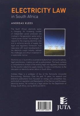Electricity law in South Africa (Paperback)