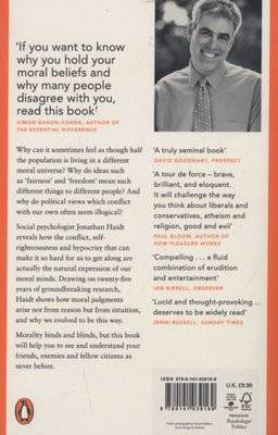 The Righteous Mind - Why Good People are Divided by Politics and Religion (Paperback) Picture 2