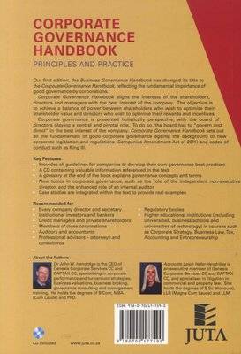 Corporate governance handbook - Principles and practice (Paperback, 2nd ed)