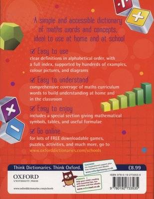Oxford Primary Illustrated Maths Dictionary (Paperback) Picture 2