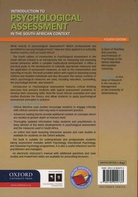 Introduction To Psychological Assessment (Paperback, 4th Edition)