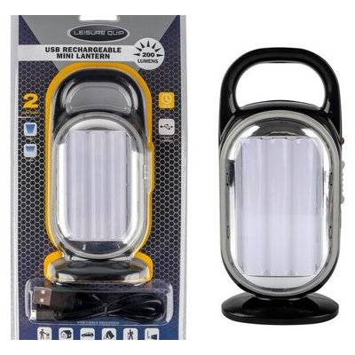 Leisure Quip 200 Lumens USB Rechargeable Mini Lantern