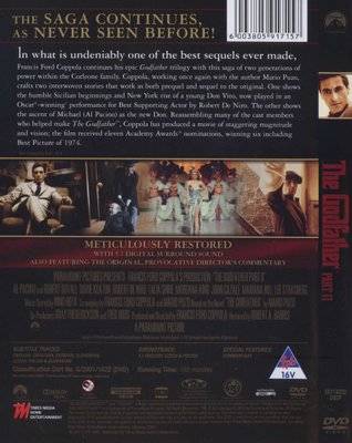 The Godfather 2 (DVD)
