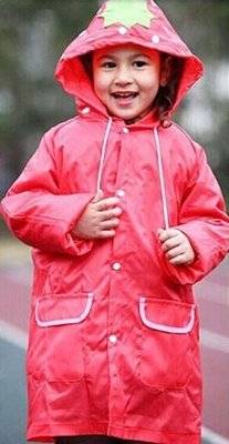 4AKid Raincoat Red Strawberry