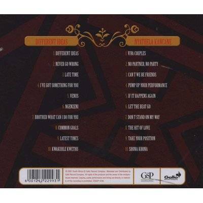 Sinakho Dance Band Double CD - Different Ideas / Nyathela Kancane (CD)