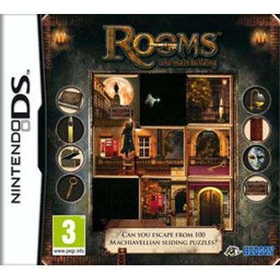 Rooms - The Main Building (Nintendo DS, Game cartridge)