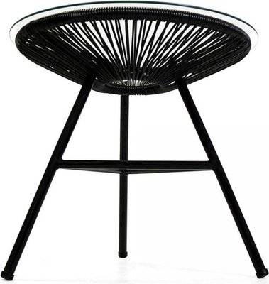 Fine Living Rope Coffee Table (Black)