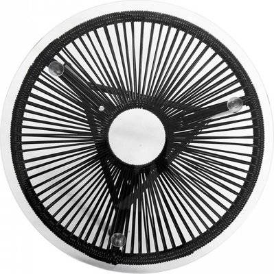 Fine Living Rope Coffee Table (Black)