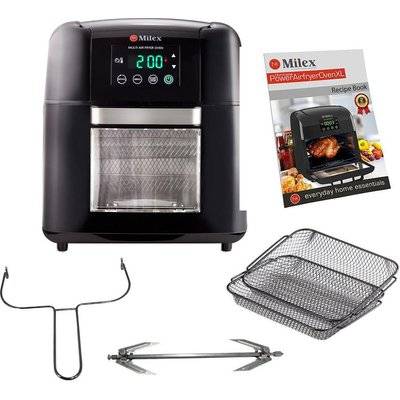 Milex Digital Hurricane Power AirFryer Oven XL with Rotisserie