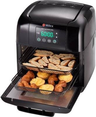 Milex Digital Hurricane Power AirFryer Oven XL with Rotisserie