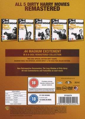 Dirty Harry Collection - Dirty Harry / Magnum Force / The Enforcer / Sudden Impact / The Dead Pool ( Picture 2