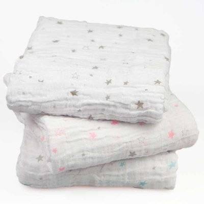 Snuggletime Breathable Cotton Muslin Receiver (Supplied Colour May Vary) picture
