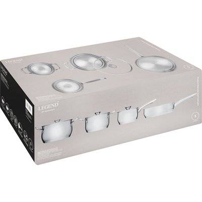 Legend Master Chef Stainless Steel Cookware (7 Piece)