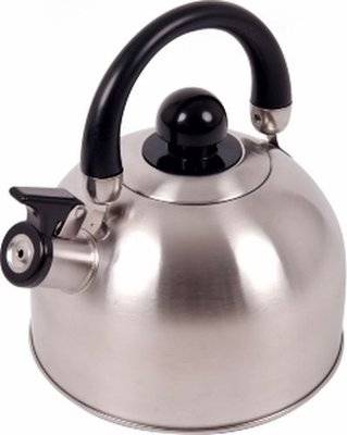 Oztrail Stainless Steel Whistling Kettle (2.5L)