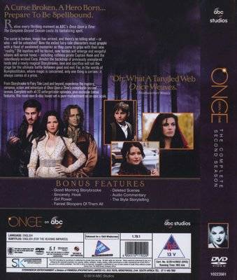Once Upon A Time - Season 2 (DVD, Boxed set)