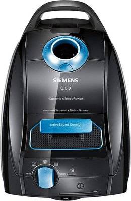 Siemens Q5.0 Extreme Silence Power Vacuum Cleaner (Black)