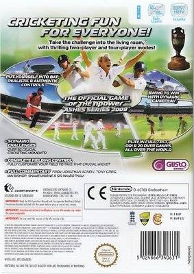 Ashes Cricket 2009 (Nintendo Wii)