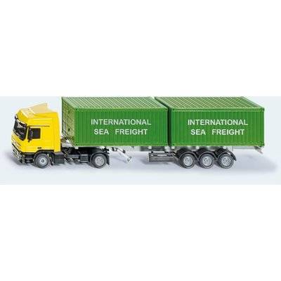 Siku Die-Cast Model - Mercedes-Benz truck with containers (1:50)