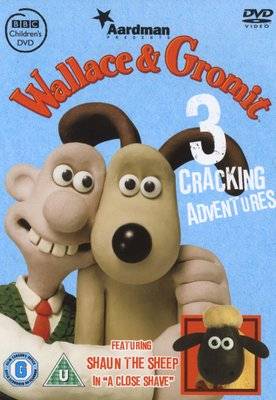 Wallace And Gromit - 3 Cracking Adventures - A Grand Day Out / The Wrong Trousers / A Close Shave (D