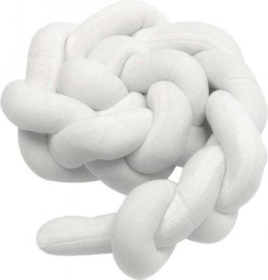 Nuovo - Knot Cot Bumper - 2M - White Picture 1