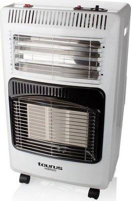 Taurus Hibrido - Foldable Electric & Gas Aluminium Heater (4200W)(White)