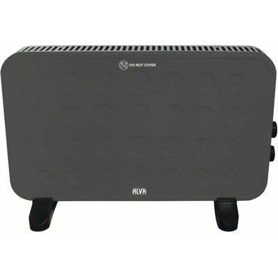 Alva Electric Convection Heater (Metallic Grey)