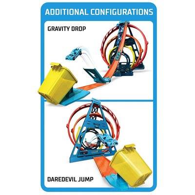 Hot Wheels Track Builder Triple Loop Kit