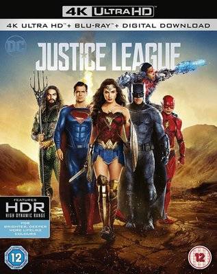 Justice League - 4K Ultra HD + Blu-Ray (Blu-ray disc)