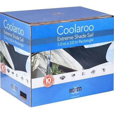 Coolaroo Extreme Shade Sail Rectangle 5x3m