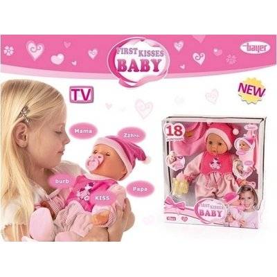 Bayer First Kisses Baby Doll with sounds (42cm)