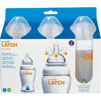 Munchkin LATCH Bottle 240ml(3 Pack)