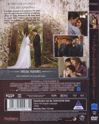 Breaking Dawn - Part 1 (DVD)