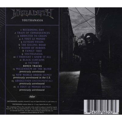 Youthanasia (CD, Rmst) Picture 2