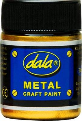 Dala Craft Metal Paint (50ml)(Gold)