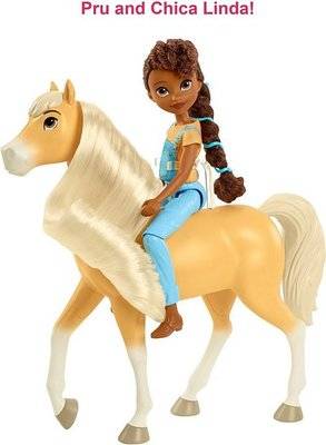 Spirit Untamed Doll and Horse - Pru and Chica Linda