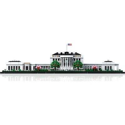 LEGO Architecture The White House, Washington D.C, USA (1483 Pieces)