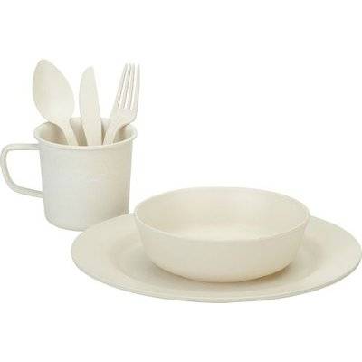 Oztrail Hikers Bamboo Dinner Set